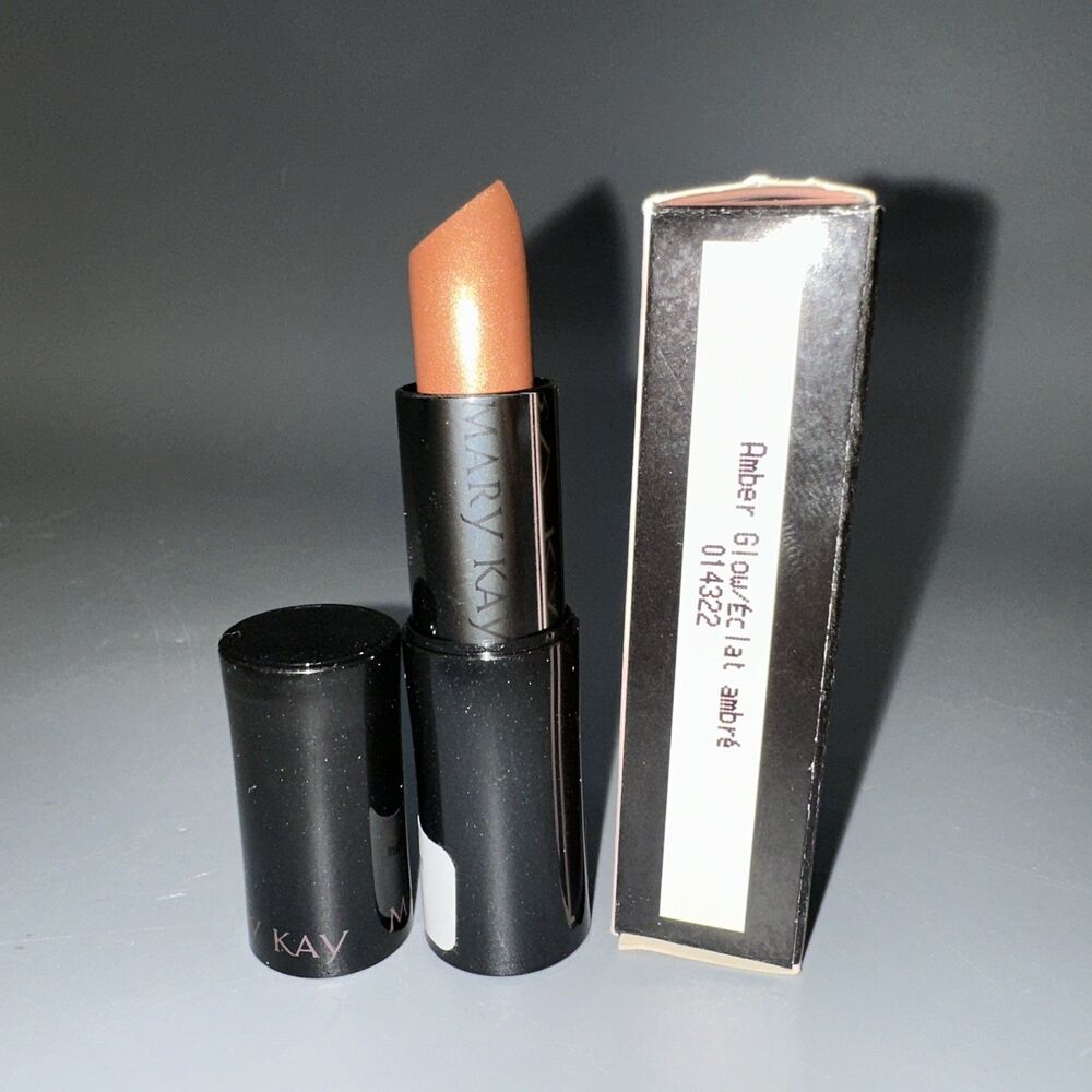 Mary Kay Crème Lipstick Amber Glow New In Box 014322 Discontinued